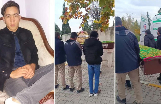 Afganistanlı gencin ortada kalan cenazesine Denizli polisi sahip çıktı!