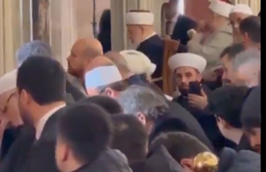 Cumhurbaşkanı Erdoğan, Süleymaniye Camii’nde Kur'an okudu