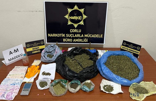 Tekirdağ'da uyuşturucu operasyonu: 7 zanlı tutuklandı!