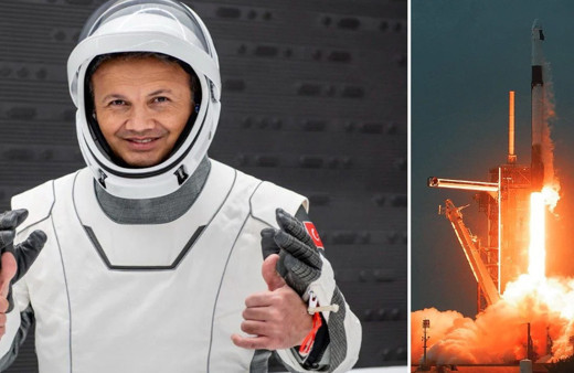 Alper Gezeravcı uzayda: Kapsül kenetlenmesi için geri sayım başladı! Saat ve dakika verildi