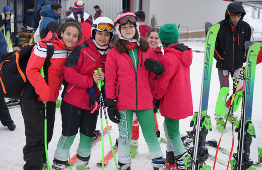 Ergan’da hafta sonu kayak heyecanı başladı