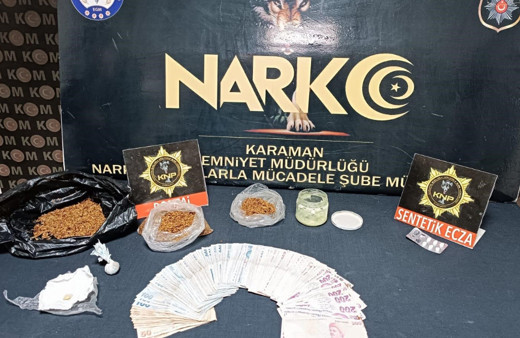 Karaman’da çeşitli suçlardan aranan 12 kişi tutuklandı