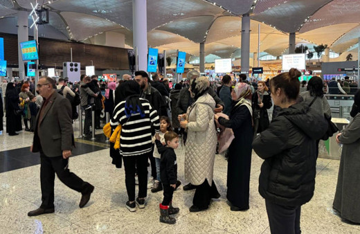 İstanbul Havalimanı'nda yarıyıl tatili yoğunluğu sürüyor!
