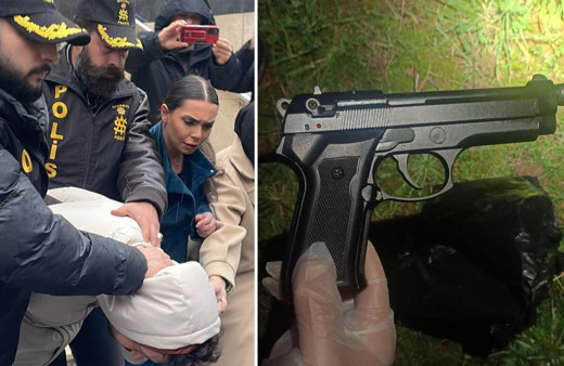 İstanbul'da kurusıkı tabancayla kuyumcuyu soyan zanlı yakalandı!