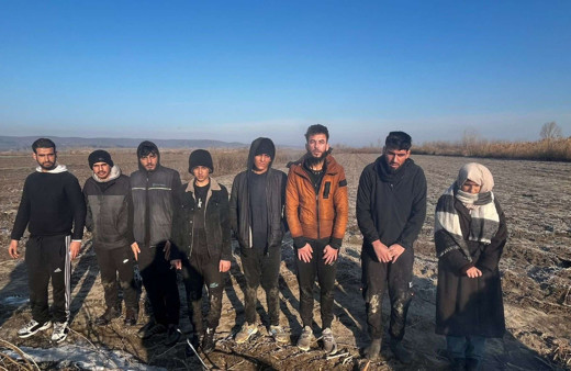 Edirne'de bir haftada 170 düzensiz göçmen yakalandı