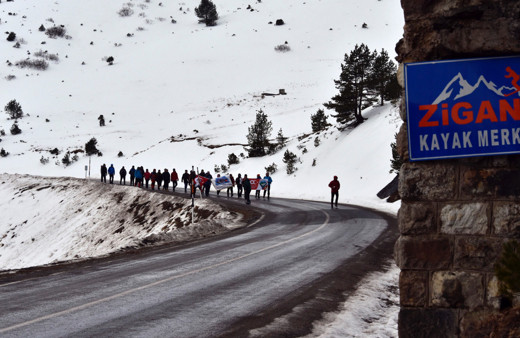Çığ kurbanları Zigana Dağında anıldı