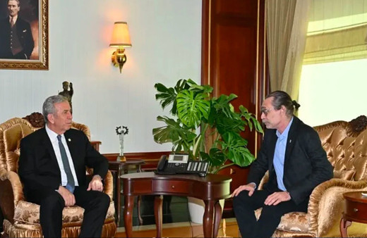 Erdal Beşikçioğlu'ndan Mansur Yavaş'a ziyaret