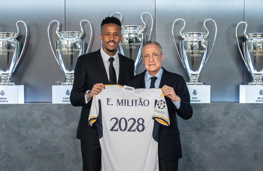 Real Madrid, Militao'nun sözleşmesini 2028'e kadar uzattı