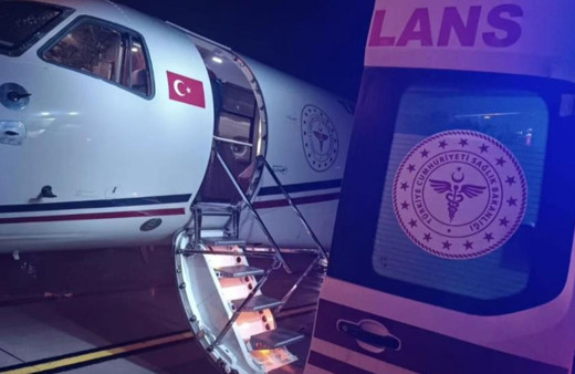 Van'da 3 aylık bebek ambulans uçakla Ankara'ya sevk edildi!