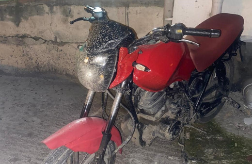 Çalınan motosiklet 4 ay sonra bulundu