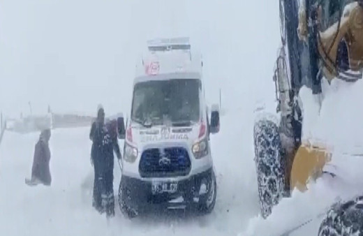 Muradiye’de hasta kurtarma operasyonu gerçekleşti