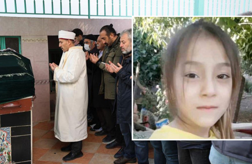 İzmir’de öldürülen 12 yaşındaki Behiye son yolculuğuna uğurlandı!