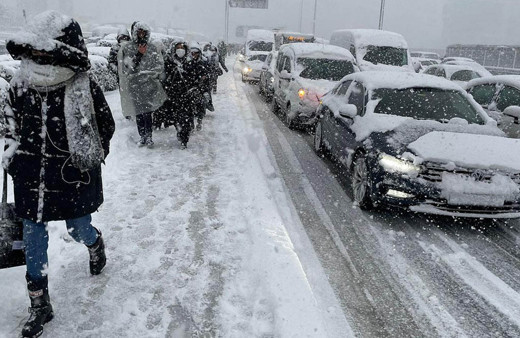31 ilde yoğun kar yağışı etkili olacak! Meteoroloji'den sarı ve turuncu kodlu uyarı