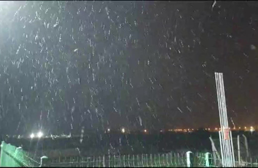 Denizli’nin yüksek kesimlerinde kar yağışı etkili oldu