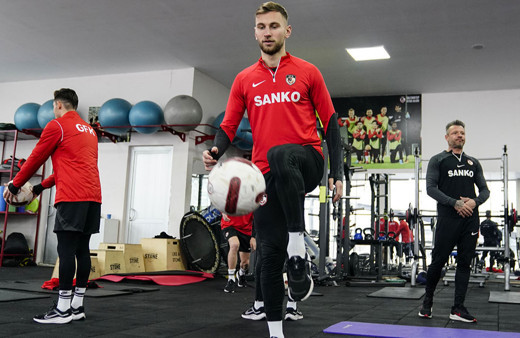 Gaziantep FK, Galatasaray maçının hazırlıklarını sürdürdü