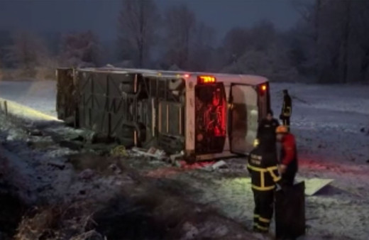 Kastamonu'da yolcu otobüsü devrildi! Çok sayıda ölü ve yaralı var! İşte ilk görüntüler...