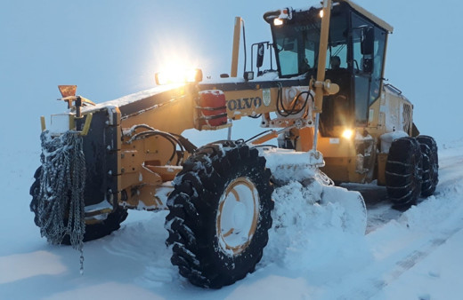 Sivas’ta 85 köy yolu ulaşıma kapandı