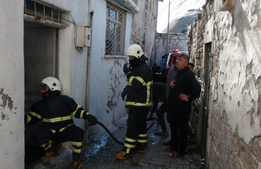 Kilis’te evde çıkan yangın maddi hasara yol açtı