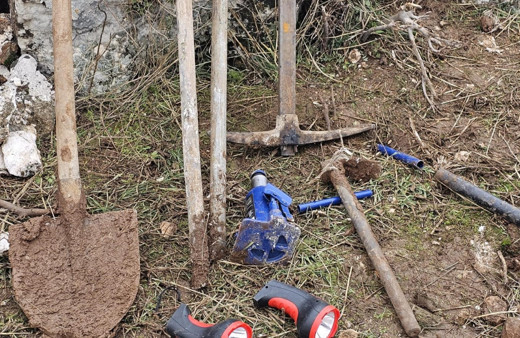 Şanlıurfa’da define avcılarına suçüstü: 5 gözaltı