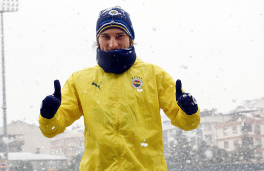 Çağlar Söyüncü Fenerbahçe'de ilk antremanına çıktı