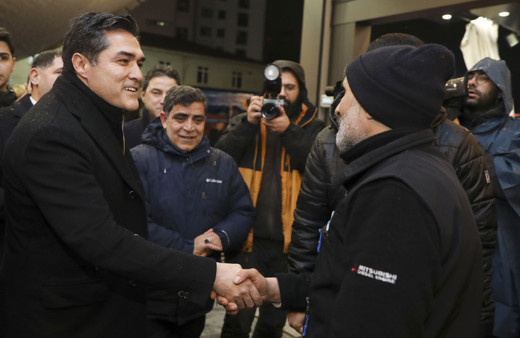 İYİ Parti İBB Başkan adayı Buğra Kavuncu, seçim çalışmalarını Ataşehir'de sürdürdü