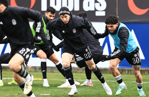 Beşiktaş, Trabzonspor maçı hazırlıklarını sürdürdü
