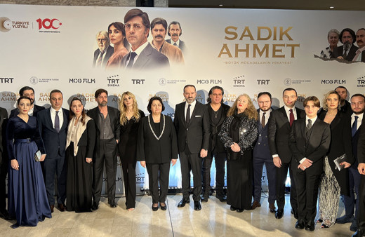 TRT ortak yapımı "Sadık Ahmet" filminin galası yapıldı