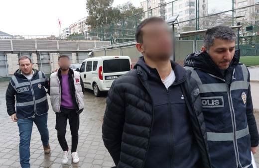 Samsun'da bir kişiyi yaralayan 2 kişi adliyeye sevk edildi