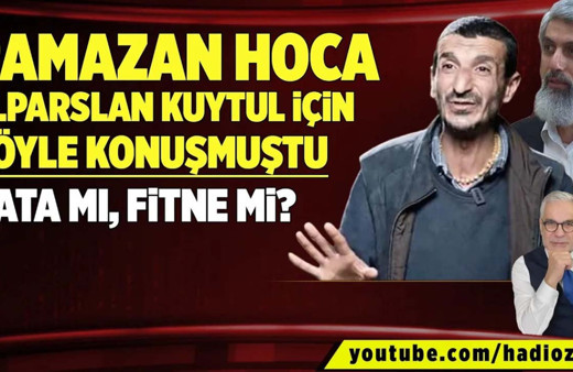 Ramazan Pişkin hoca, Alparslan Kuytul için zamanında böyle konuşmuştu