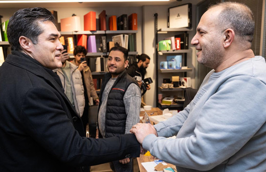 İYİ Parti İBB Başkan adayı Kavuncu, Zeytinburnu'nda esnafla bir araya geldi
