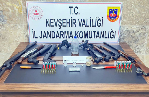 Nevşehir'de uyuşturucu operasyonunda 23 şüpheli yakalandı