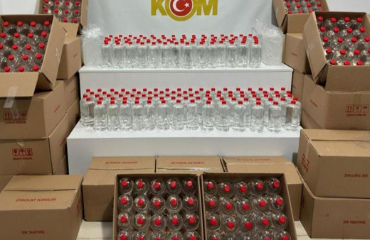 Samsun'da 860 litre etil alkol ele geçirildi