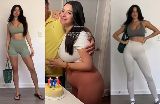 4 ayda büyük değişim! Genç kadın ısrarlara dayanamayıp zayıflama sırrını açıkladı