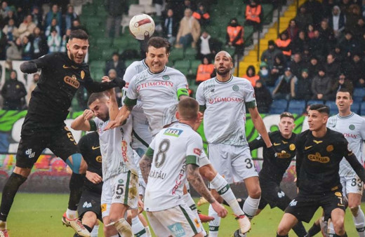 Çaykur Rizespor ile Konyaspor berabere kaldı