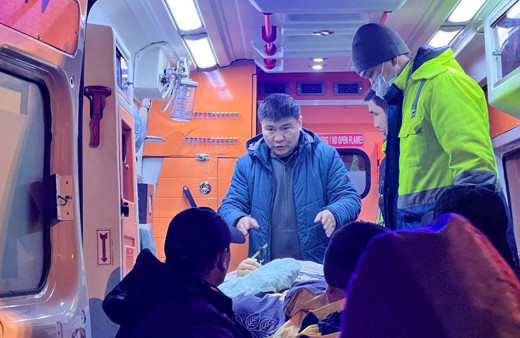 Kırgızistan’daki patlamada yaralanan 2 kişi Türkiye’ye gönderildi