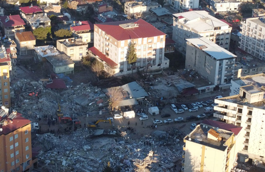 Afetin 1. yılında Nurdağı ve İslahiye! Binalar yerle bir oldu geride boş meydanlar kaldı