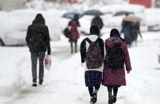 Eğitime kar engeli! Hamile ve engelli kamu personeli de izinli sayılacak