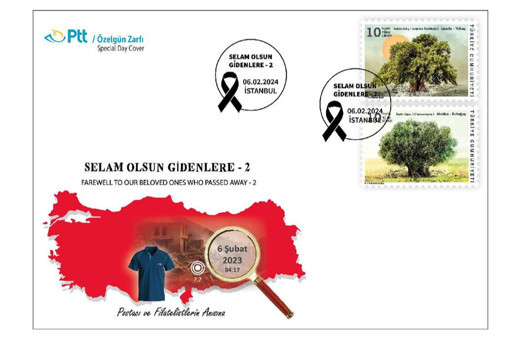 PTT 6 Şubat depremleri dolayısıyla özel gün zarfı çıkardı