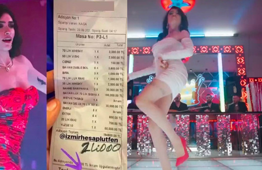 Dilber'e özenip pavyona gittiler! Okkalı hesap gelince dumur oldular