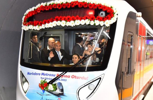 İzmir'de Narlıdere Metrosu 24 Şubat’ta açılıyor