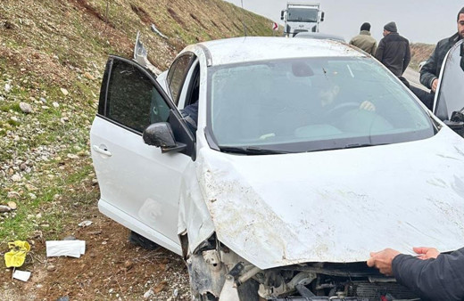 AK Parti ilçe başkanı kaza geçirdi