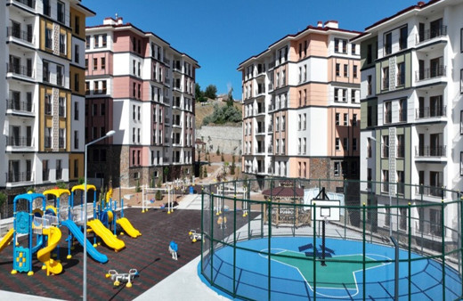 Esentepe’de konutlar teslim edilmeye başladı