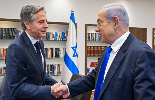 ABD Dışişleri Bakanı Blinken İsrail Başbakanı Netenhayu ile görüşmesinde itiraf etti