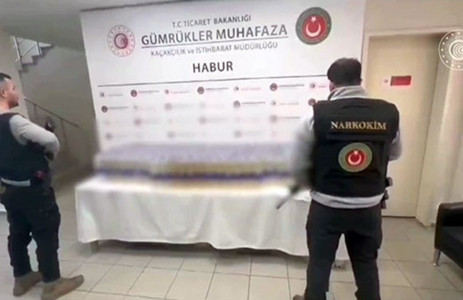 Habur Sınır Kapısı'nda 345 kilo metamfetamin ele geçirildi