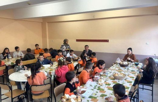 Okulda tarhana çorbası etkinliği yapıldı