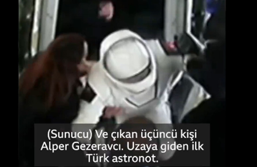 İlk Türk astronot Alper Gezeravcı Dünya'ya böyle döndü