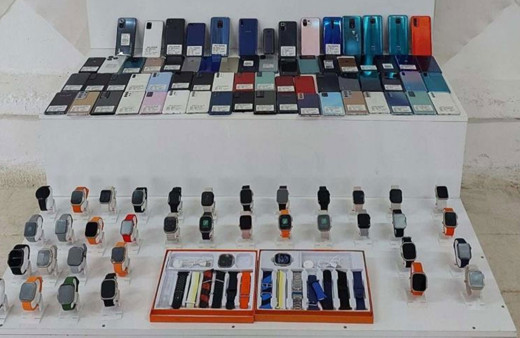 Gaziantep'te 1 milyon lira değerinde kaçak telefon ele geçirildi