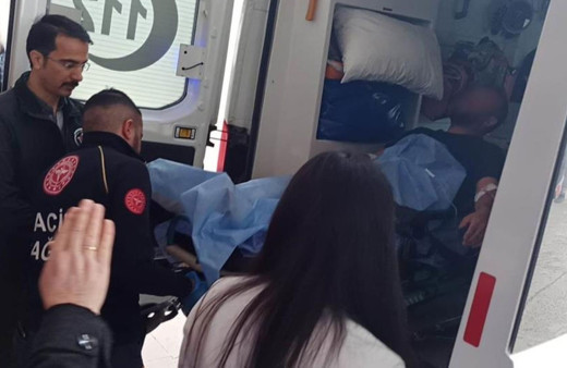 Av tüfeğiyle vuruldu, kendi aracıyla hastaneye yetişti!