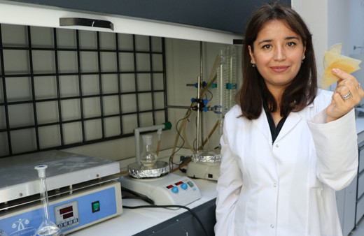 Bal kabağı kabuğundan gıda ve doğa dostu ambalaj üretildi