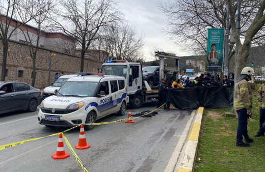 Trafik ışıklarında mendil satan hamile kadın beton mikserinin altında kalarak öldü!